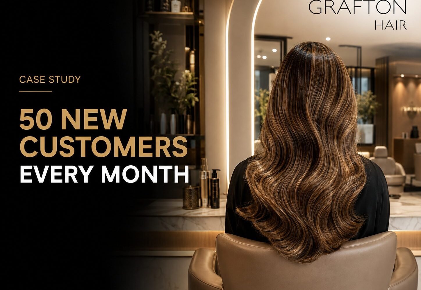 Grafton Hair Salon: Consistent New Client Growth via Meta Ads