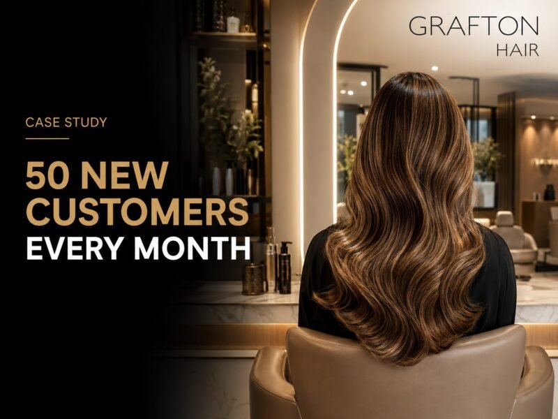 Grafton Hair Salon: Consistent New Client Growth via Meta Ads