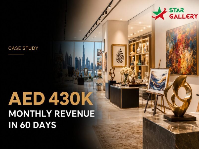 Star Gallery: AED 50K to AED 430K Monthly Revenue